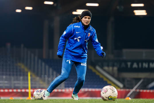 Tuva Hansen of the Norwegian women's national football team