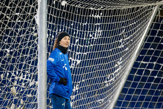 Goalkeeper Cecilie Fiskerstrand of the Norwegian women's