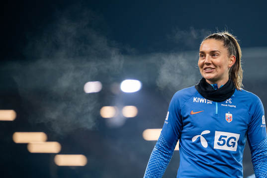 Vilde Bøe Risa of the Norwegian women's national football