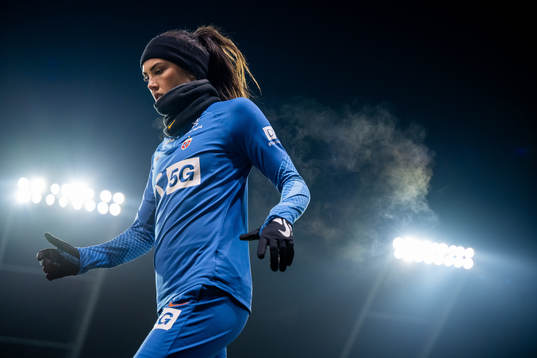 Ingrid Syrstad Engen of the Norwegian women's national
