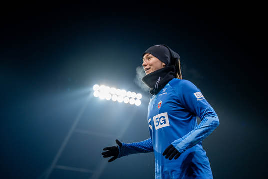 Elisabeth Terland of the Norwegian women's national