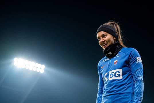 Vilde Bøe Risa of the Norwegian women's national football