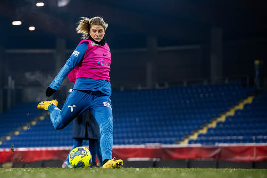 Maren Mjelde of the Norwegian women's national football team