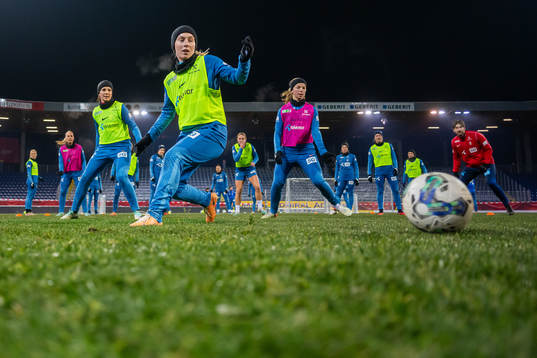 Thea Bjelde of the Norwegian women's national football team