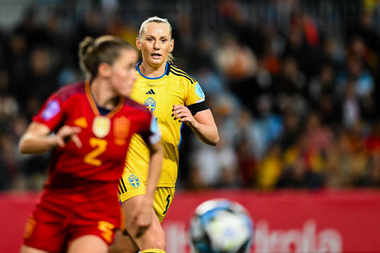Stina Blackstenius of Sweden