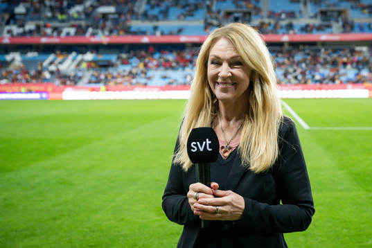 Jane Björck of Swedish broadcaster SVT