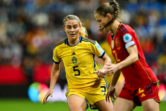 Amanda Nildén of Sweden