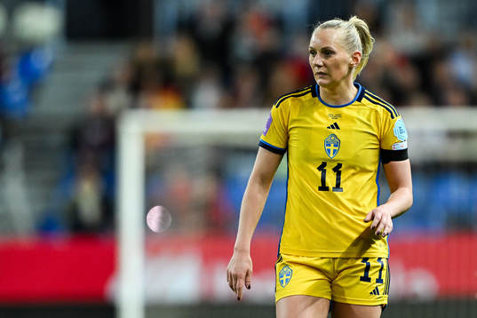 Stina Blackstenius of Sweden