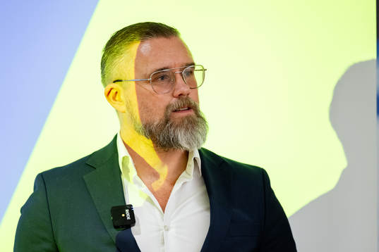 Svenska Ishockeyförbundets generalsekreterare Johan Stark