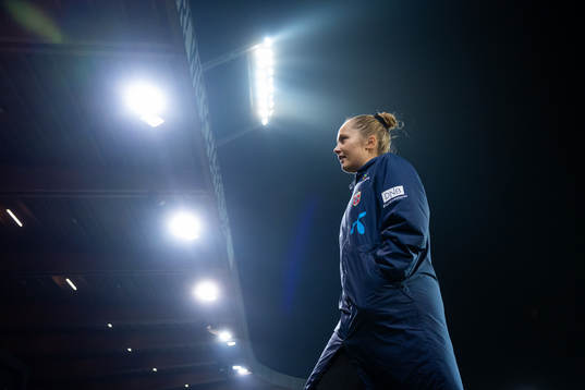Goalkeeper Aurora Mikalsen of Norway
