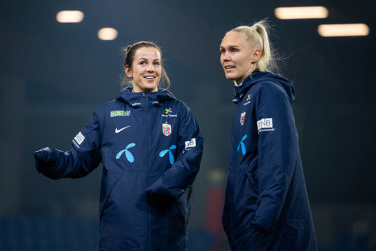 Tuva Hansen and Maria Thorisdottir of Norway