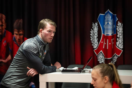 Helsingborgs tränare Kristoffer Schönebeck