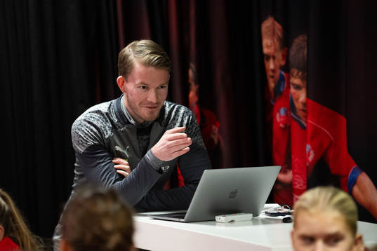 Helsingborgs tränare Kristoffer Schönebeck