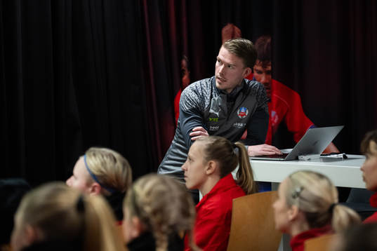 Helsingborgs tränare Kristoffer Schönebeck