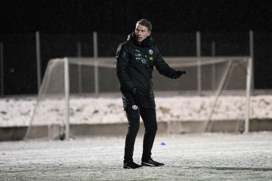 Helsingborgs tränare Kristoffer Schönebeck