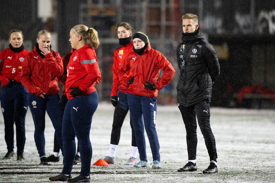 Helsingborgs assisterande tränare Elias Åkeborg