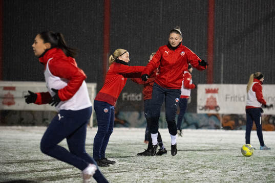 Helsingborgs Elisabeth Lundahl och Kajsa Arthursson