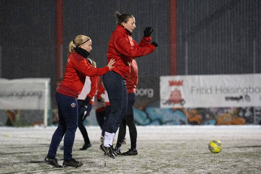 Helsingborgs Elisabeth Lundahl och Kajsa Arthursson