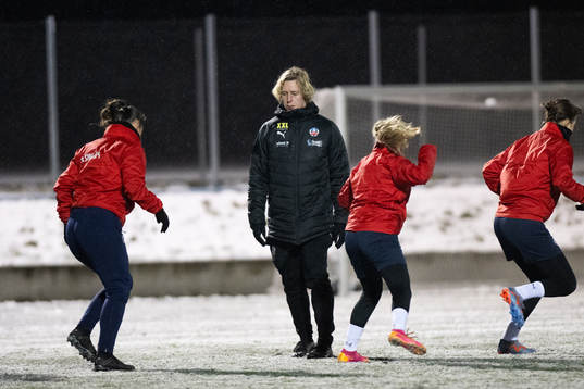Helsingborgs fysansvarig Johan Ölmedal