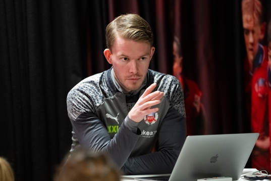 Helsingborgs tränare Kristoffer Schönbeck