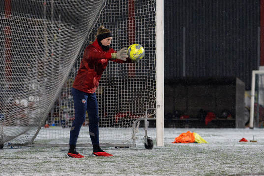 Helsingborgs målvakt Rebecca Kure Larsen