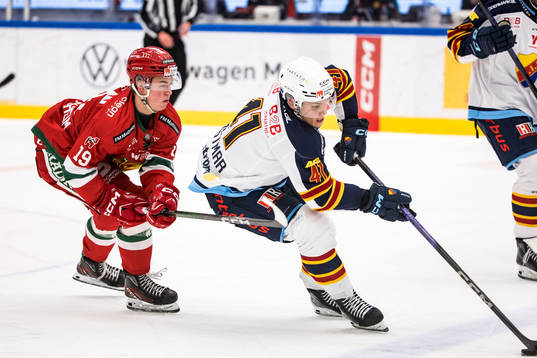 Mora IKs Petter Vesterheim och Djurgårdens IFs Arvid