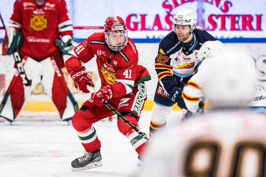 Moras Joseph Berger och Djurgårdens Wiktor Nilsson