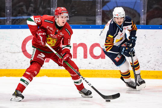 Moras Filip Björkman och Djurgårdens Axel Andersson