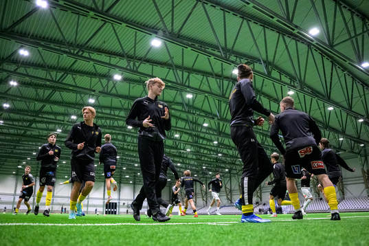 Bläddra bland fler bilder av Fotboll, Skandinaviska Mästerskapen U17, Bröndby - Mjällby 