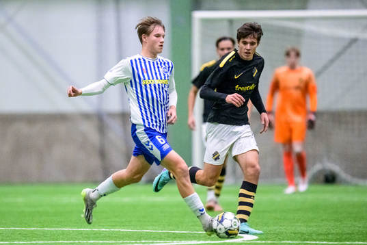 Odenses Vitus Friis och AIKs Linus Järeteg