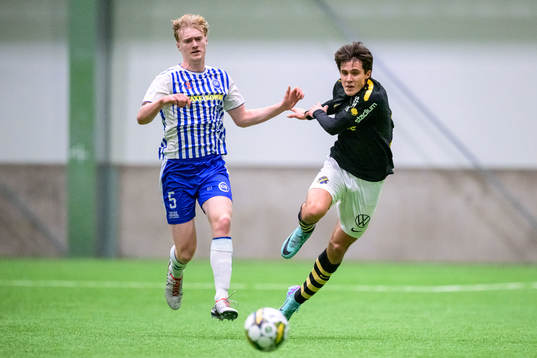 Odenses Julius Askou och AIKs Linus Järeteg
