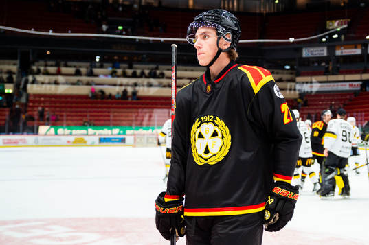 Brynäs Kasper Larsen deppar