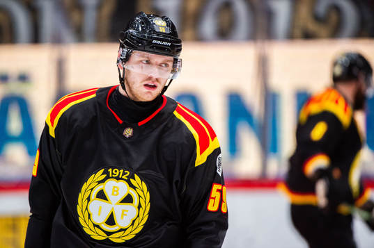 Brynäs Karlis Cukste deppar