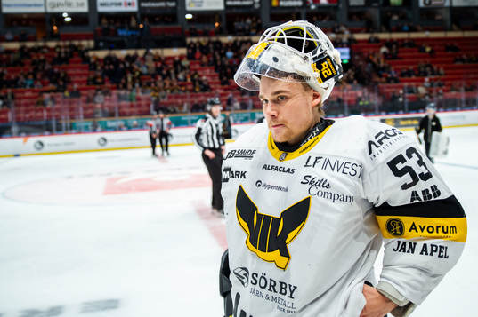 Västerås målvakt Niilo Halonen