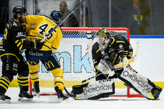 AIKs målvakt Antoine Bibeau släpper in 0-2