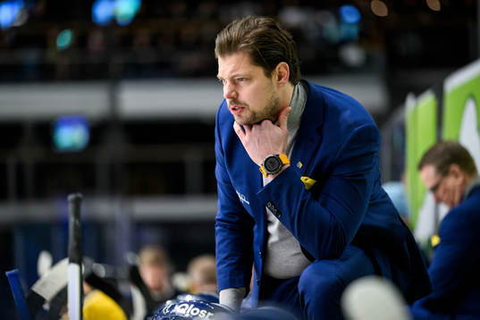 Södertäljes assisterande tränare Mattias Zackrisson