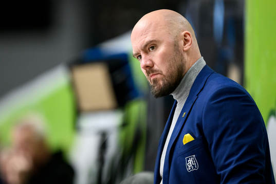 Södertäljes assisterande tränare Nicklas Grossman