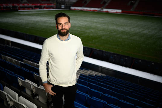 Mikael Dahlberg, sportsligt ansvarig i Helsingborg