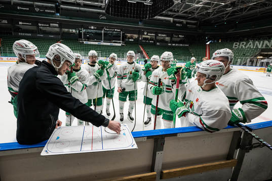 Bläddra bland fler bilder av Ishockey, SHL, Rögle, Träning