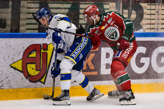 Leksands IFs Felix Unger Sörum och Frölunda HCs Christian
