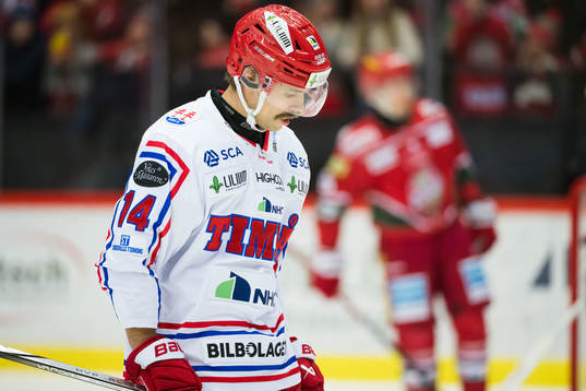 Timrås Emil Pettersson  deppar