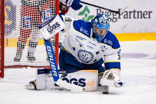 Leksands IFs målvakt Filip Larsson
