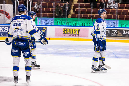 Leksands Eddie Larsson deppar