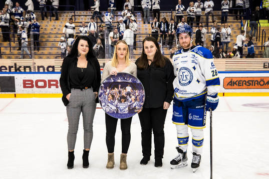 Leksands Justin Glenn Kloos utsedd till matchens lirare