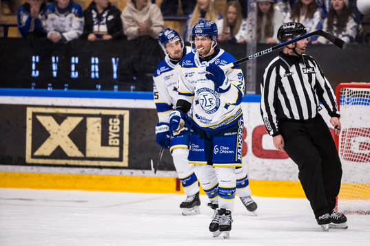 Leksands Justin Glenn Kloos deppar