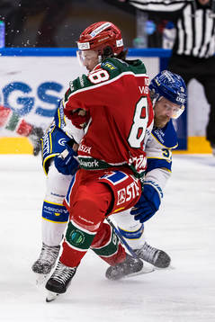 Frölundas Malte Strömwall och Leksands Anton Lindholm