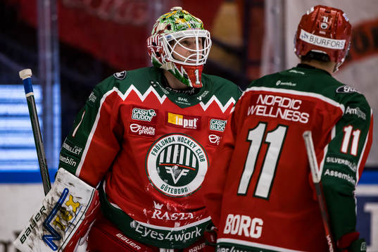 Frölundas målvakt Lars Johansson