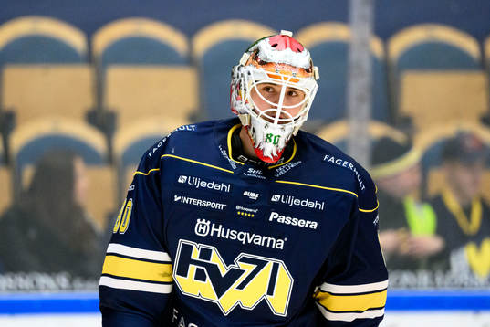 HV 71s målvakt Frederik Dichow
