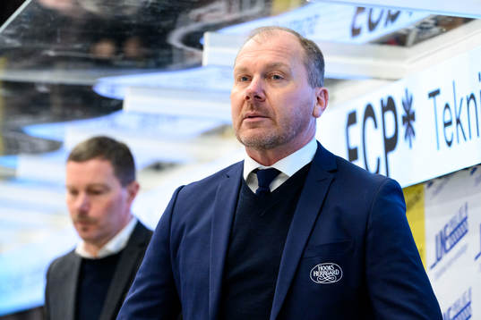 HV71s tränare Johan Lindbom