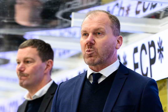 HV71s tränare Johan Lindbom